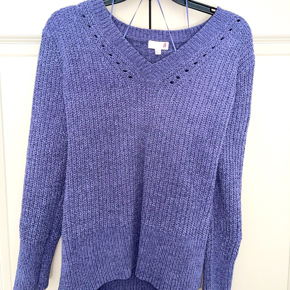 Periwinkle oversized sweater